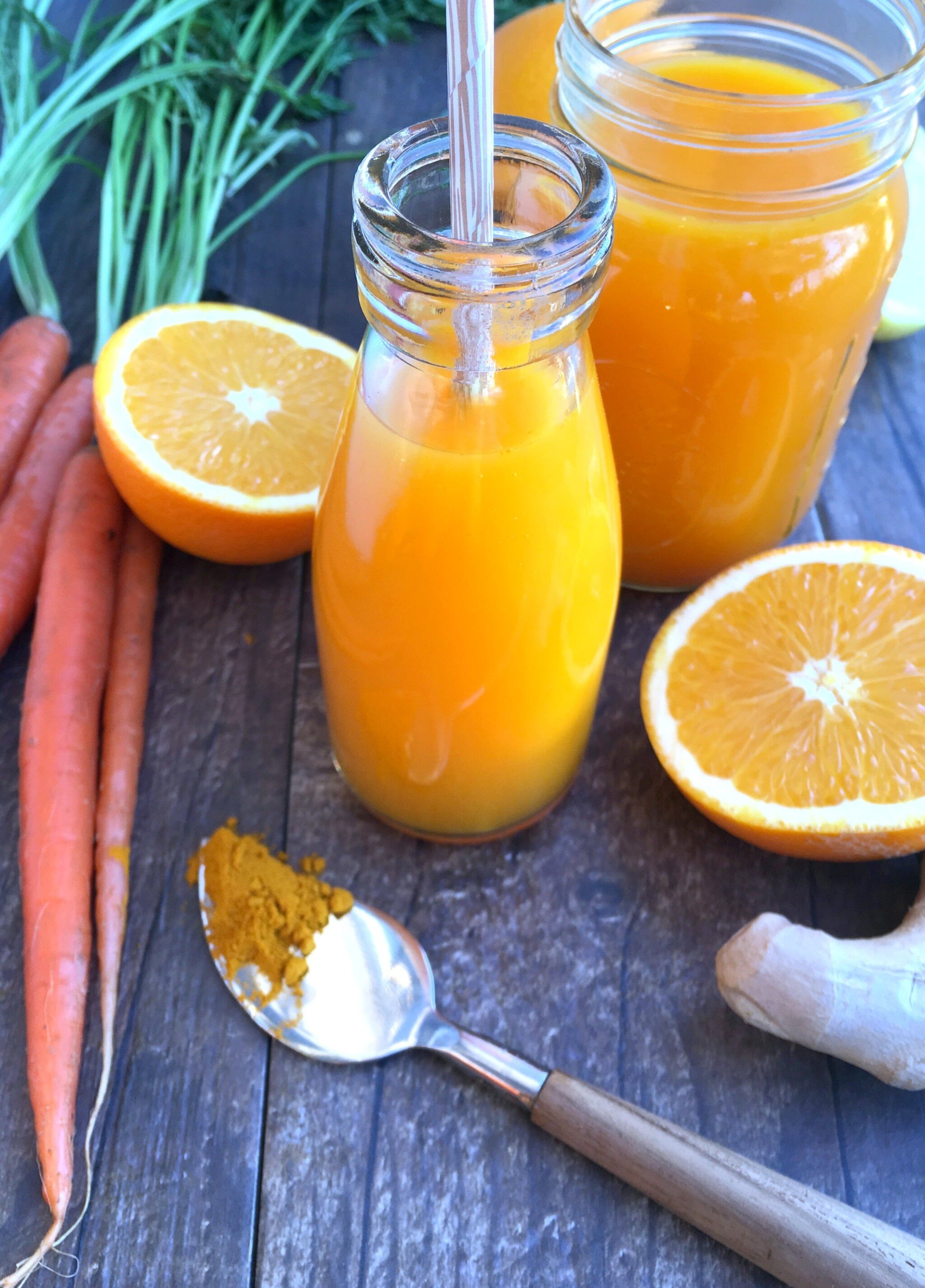 Feeling a little under the weather? This refreshing juice can give your immune system a boost and help you fight diseases and inflammation.